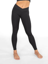 Load image into Gallery viewer, Recycled Poly Criss Cross Waist Band Legging

